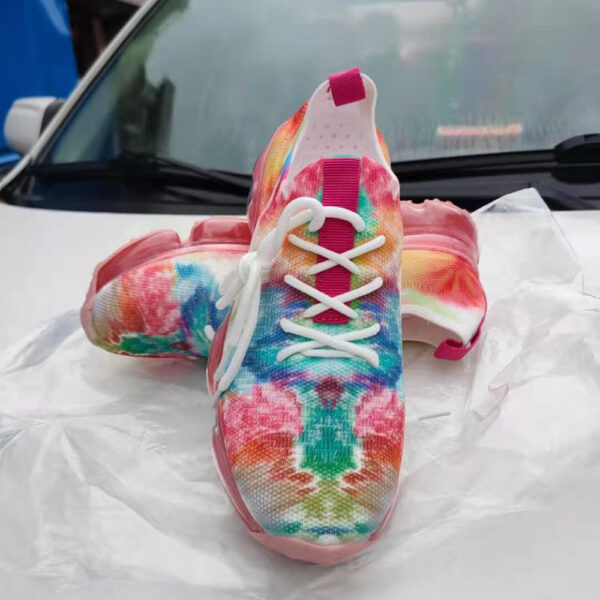 Lace-Up Round Toe Low-Cut Upper Cross Strap Flat With Sneakers - Image 4